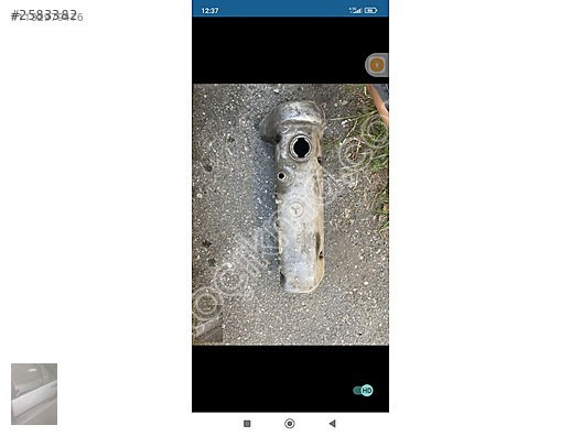 115 kasa Mercedes çıkma külbitor kapak