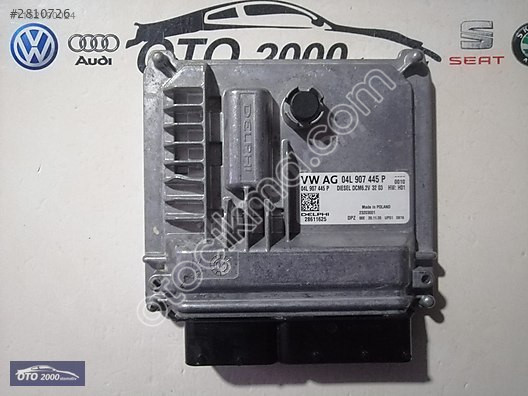 04L907445P-04L906057K-28611625 CRAFTER 2021 DAUA MOTOR BEYNİ