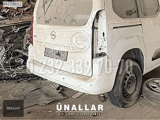 2018 OPEL COMBO ARKA TAMPON ve TÜM AKSAMLAR| ÜNALLAR OTO ÇIKMA |