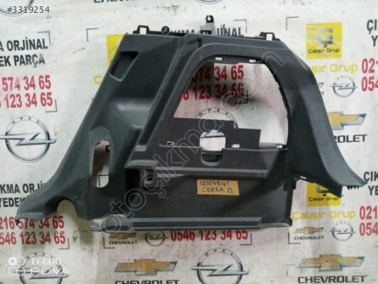 OPEL CORSA D  SAĞ BAGAJ KAPLAMASI OEM 13307841 YEDEK PARÇA