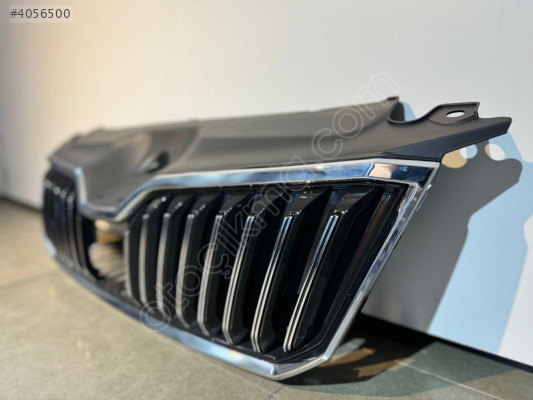 3V0853653 Skoda Super B Ön Panjur 15-19 Full Krom + Radar Hole