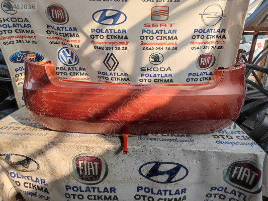 Skoda Fabia arka tampon Orjinal 2007-2015