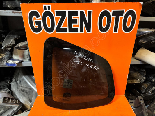 DACİA DUSTER SOL ARKA KELEBEK CAMI ORİJİNAL SÖKME