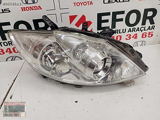 TOYOTA AURİS ORJİNAL ÇIKMA SAĞ ÖN FAR 10-12