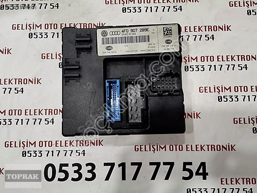 4F0907289E AUDİ A6 KONFOR MODÜLÜ ÜNİTESİ