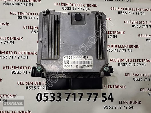 4F0907401A 4F0910401L 0281012153 EDC16CP AUDİ A6 MOTOR BEYNİ