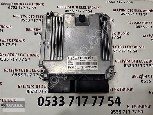 4F0907401B 4F0910402L 0281013175 EDC16CP AUDI A6 MOTOR BEYNİ