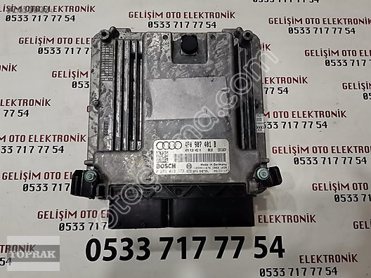4F0907401B 4F0910402N 0281013173 EDC16CP AUDI A6 MOTOR BEYNİ