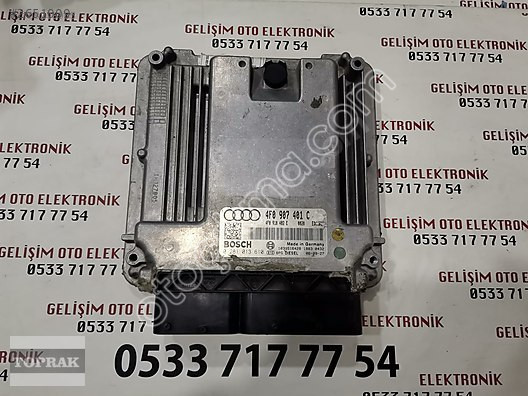 4F0907401C 4F0910402E 0281013610 EDC16CP AUDİ A6 MOTOR BEYNİ
