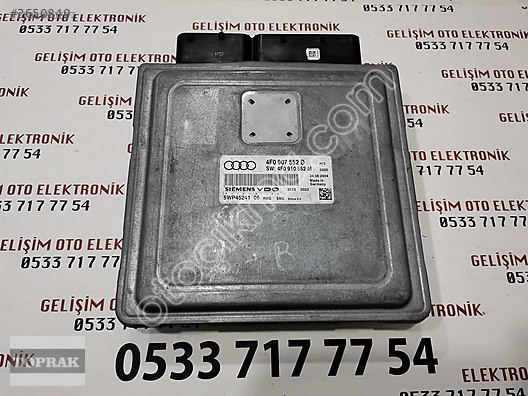 4F0907552D 4F0910552M 5WP4524106 AUDI A6 2.4 MOTOR BEYNİ