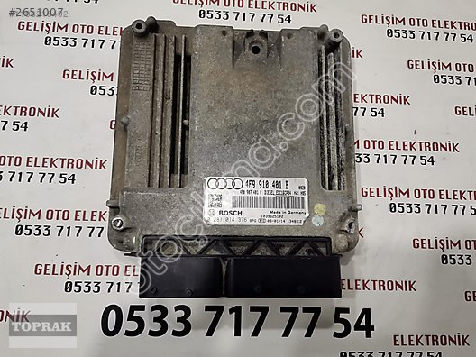 4F9910401B 4F0907401C 0281014376 EDC16CP34 AUDİ A6 MOTOR BEY