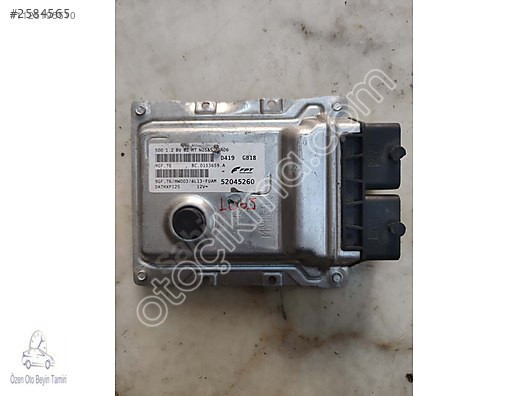 Fiat 500 1.2 Motor Beyni 52045260 - 9GF.T6 - 9GFT6
