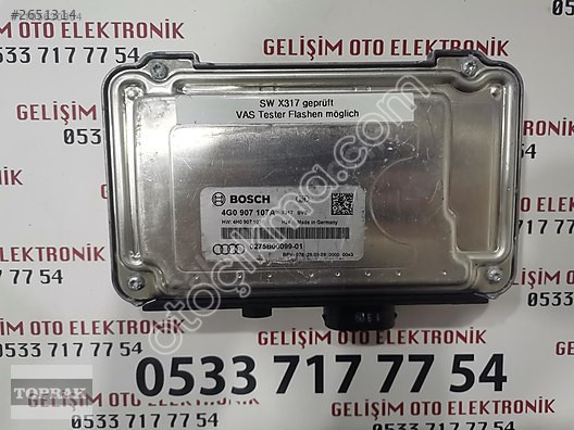 4G0907107A 4H0907107 0275B0009901 AUDI A6 C7 MOTOR BEYNİ