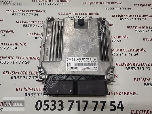 4G0907589D 4G0907589B 0281031722 AUDİ A6 MOTOR KONTROL ÜNİTE