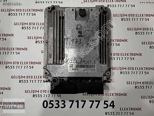 4H0907115B 8R0907115G 0261S08237 MED17.1.1 AUDI A5 MOTOR BEY