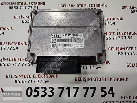 4H0907163B 4H0907163A 5WK11758 AUDI A6 DÖRTÇEKER BEYİN