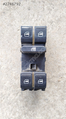 VOLKSWAGEN PASSAT B8 SOL CAM DÜĞMESİ ÇEVİK OTO ÇIKMA 05337667065