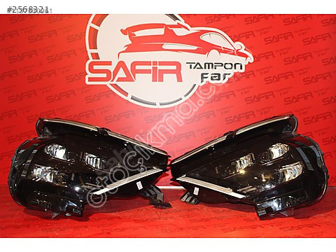 CİTROEN C4 SUV LED SIFIR ORJİNAL ÖN FAR LAMBASI TAKIMI [DEFO