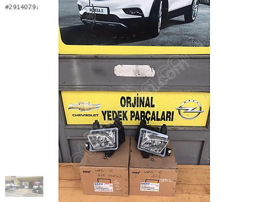 Opel vectra c sağ sol takım sis farı ORJİNAL OTO OPEL