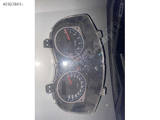 1.2 benzinli Hyundai i20 gösterge saati