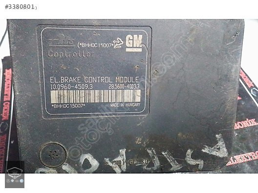 OPEL ASTRA H BEYNI 10.0960-4509.3