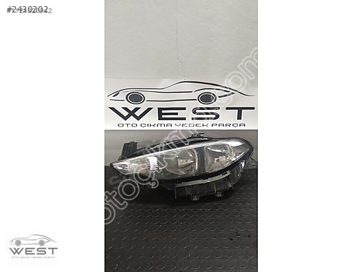 FİAT EGEA SİYAH ZEMİN SOL FAR WEST