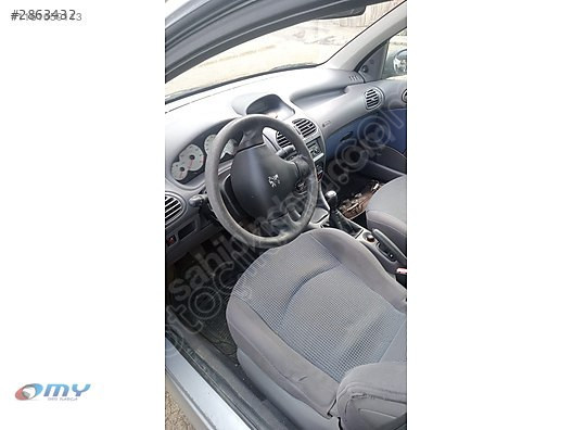 PEUGEOT 206 TORPİDO AİRBAG SET , GÖĞÜS , DİREKSİYON AİRBAG BEYNİ