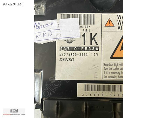 Nissan Navara 2.5 Motor Beyni