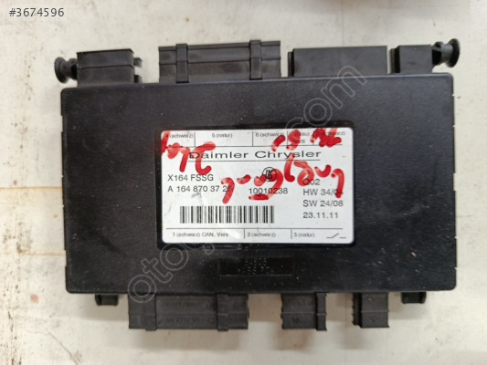 MERCEDES W164 ÇIKMA 3.SIRA KOLTUK BEYNİ A1648703726