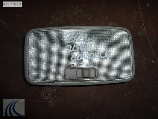 TOYOTA COROLLA 2008 ÇIKMA ARKA TAVAN LAMBASI
