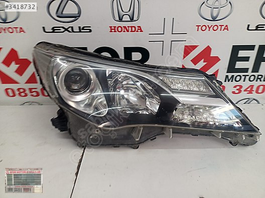 TOYOTA RAV4 ORJİNAL ÇIKMA SAĞ ÖN FAR 12+