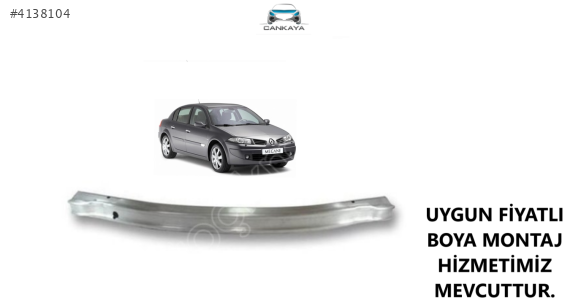 MEGANE II ON TAMPON DEMIRI ORTA ALÜMİNYUM 06-> SIFIR