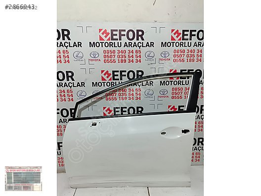 HONDA CİVİC SOL ÖN KAPI ÇIKMA ORJİNAL YEDEK PARÇA 12-15