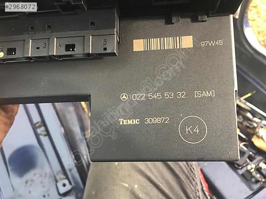 MERCEDES W210 ORJ. SAM BEYNİ SORUNSUZ -0225455332