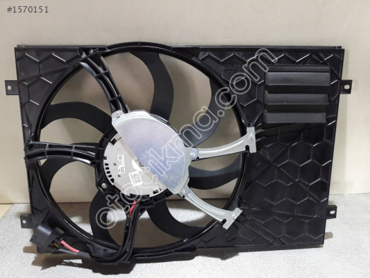 VW TİGUAN 08-17 KOMPLE FAN SIFIR ORJ 5N0121205K 9B9