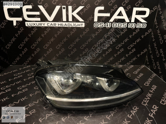 VOLKSWAGEN GOLF 7 2013-2017 HİGHLİNE 3 BEYİNLİ SAĞ FAR