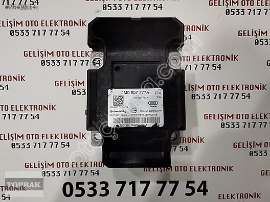 4M0907777A AUDI Q7 UYARLANABİLİR KONTROL ÜNİTESİ