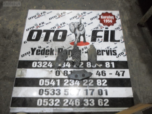 OPEL ASTRA-F ARKA BALATA SIFIR DAIWA
