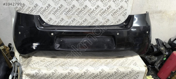 TOYOTA YARİS 2007 2010 ARKA TAMPON ÇIKMA ORJİNAL