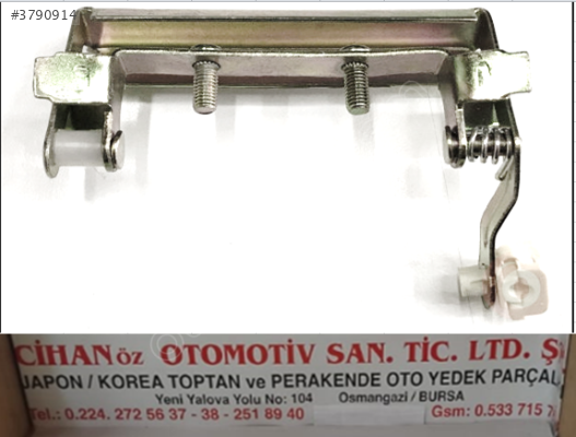 Daihatsu Hijet Dış Bagaj Açma Kolu 1989-1997 83650HI8997: