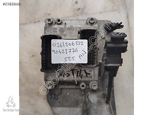 Opel Astra Zafira Motor Beyni 90423776 - 0261206332 - AN
