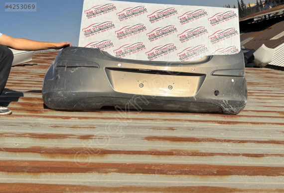 2007/2012 OPEL CORSA D GRİ ARKA TAMPON ORJINAL