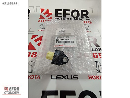 TOYOTA YARİS SIFIR AİRBAG SENSÖR 10-12 OEM NO: 89831-0D110