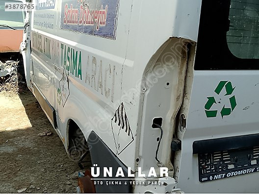 FİAT DUCATO SOL ARKA ÇAMURLUK ve TÜM AKSAM| ÜNALLAR OTO ÇIKMA |