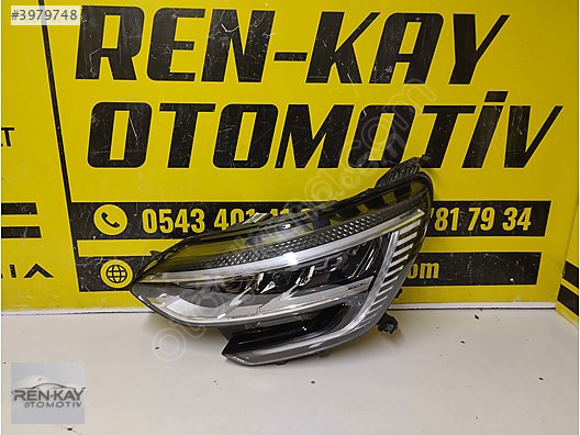 260602681R RENAULT MEGANE 4 SOL İKON FAR ORJ ÇIKMA RENKAY OTO