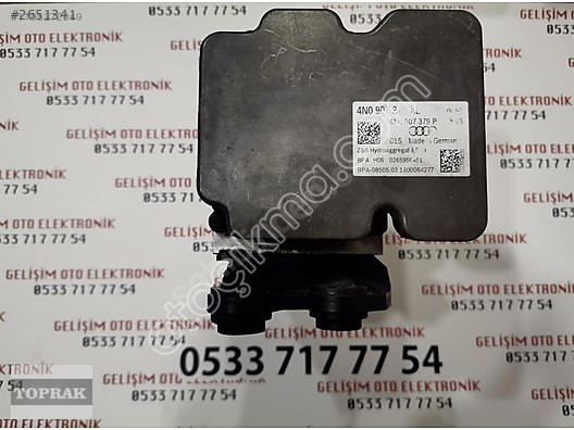4N0907379AL 4N0907379P 4N0614517BJ AUDI A6 ABS BEYNİ