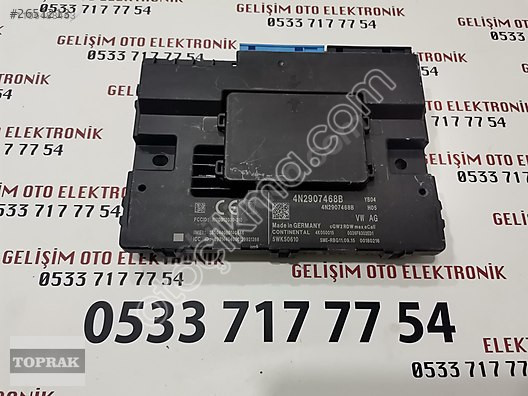4N2907468B 5WK50610 AUDI A6 GATEWAY KONTROL MODULÜ