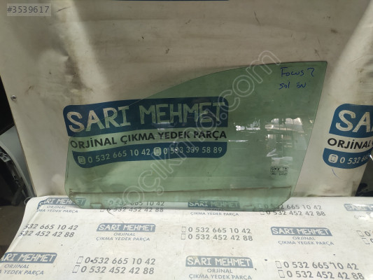 ÇIKMA FORD FOCUS 2 SOL ÖN KAPI CAMI