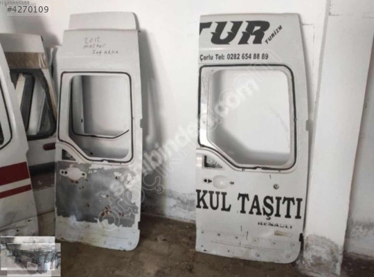 RENAULT MASTER SAĞ BAGAJ KAPAĞI ORİJİNAL ÇIKMA