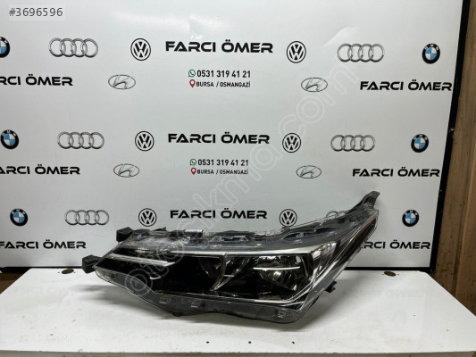 TOYOTA COROLLA SOL ÖN FAR LEDLİ ORJİNAL